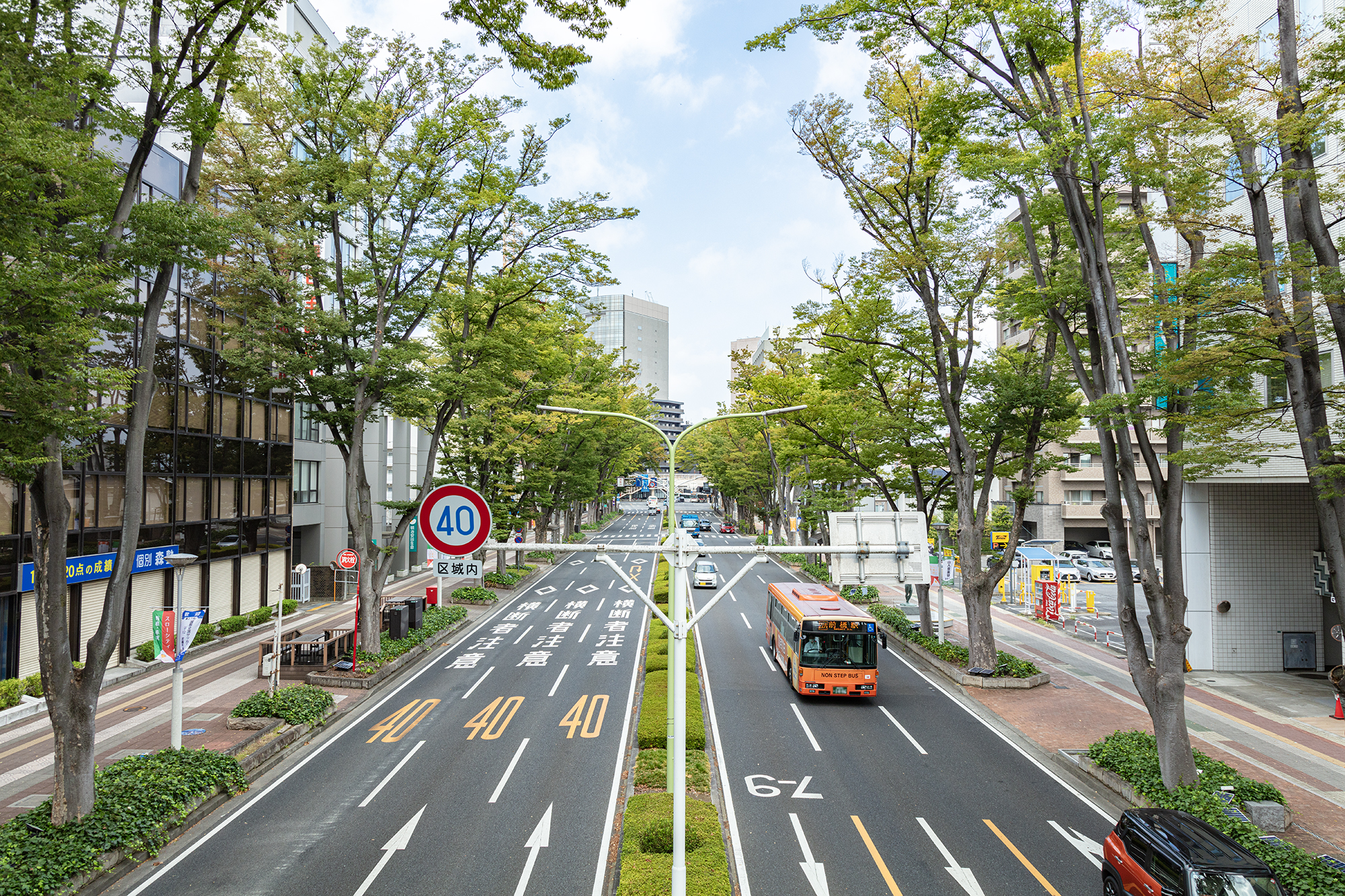 群馬県前橋市街地の写真