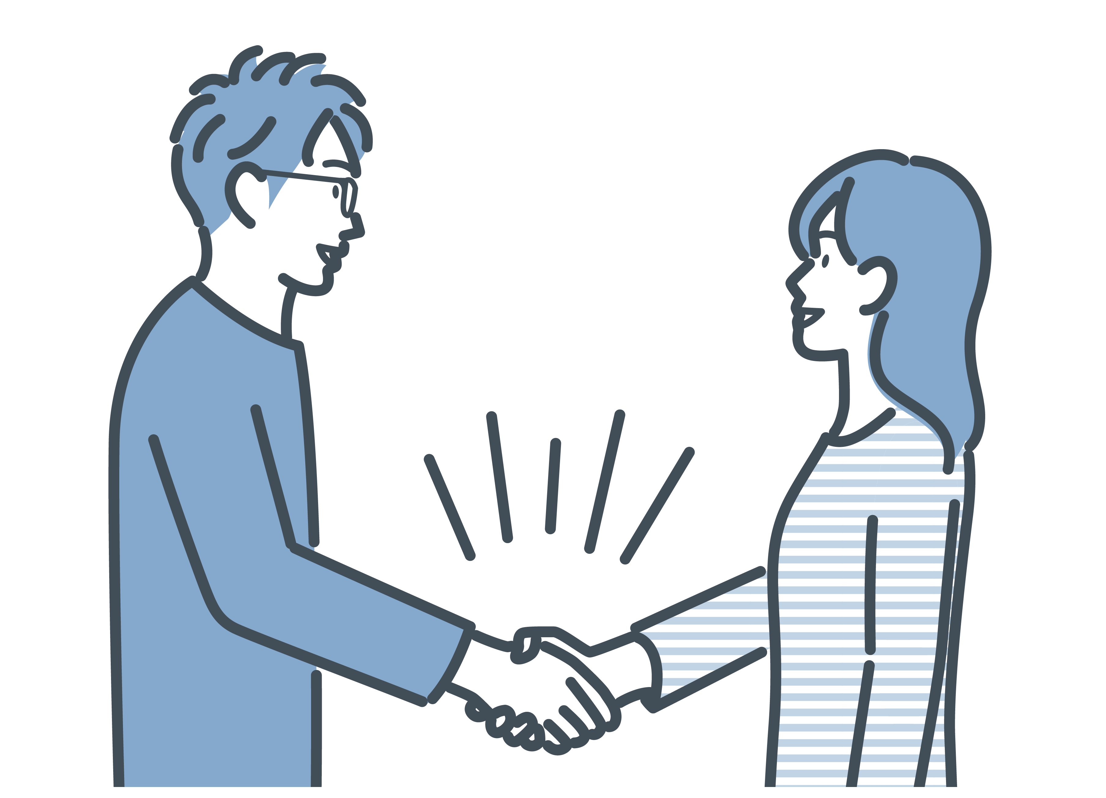 売買契約書のイラスト