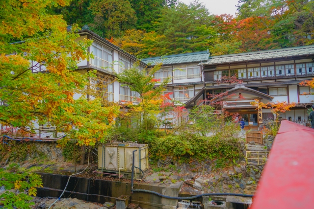 四万温泉にある旅館の写真