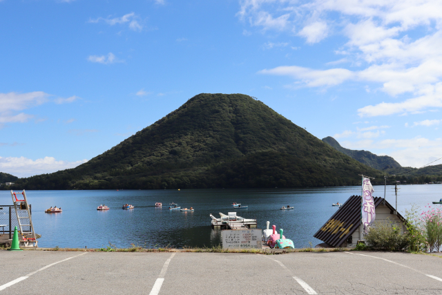 榛名湖畔の写真