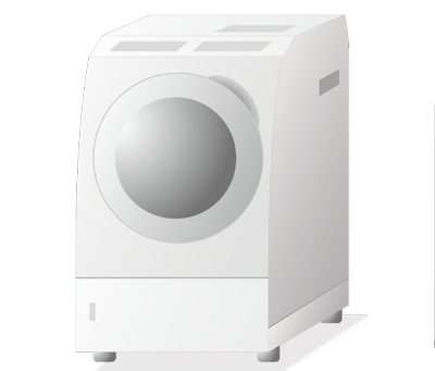 洗濯機のイラスト